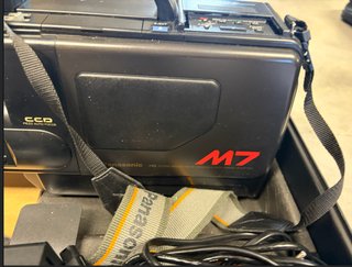 Videocámara VHS Panasonic M7 Kit Completo