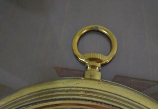 Espejo redondo estilo reloj de bolsillo