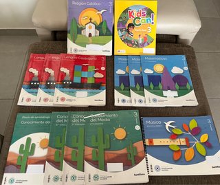 Libros 3 primaria en buen estado