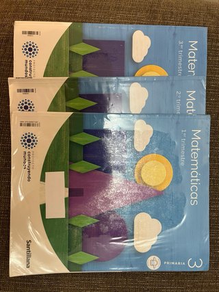 Libros 3 primaria en buen estado