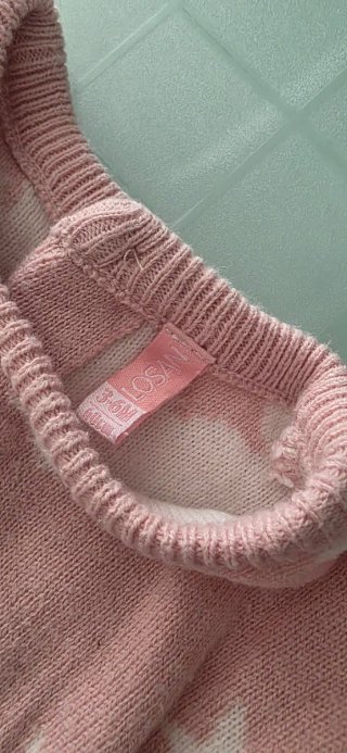 Golfino bimba rosa stelle