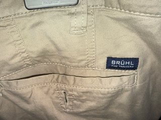 Pantaloni uomo Bruhl Nizza beige 56
