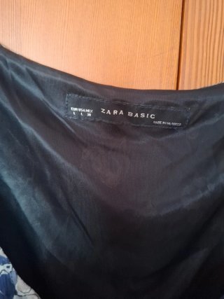 Camisa Zara Seda Estampada