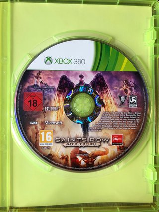 Saints Row gat out of hell xbox 360 first edition