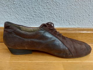 Zapatos Tango Piel y Gamuza Talla 44