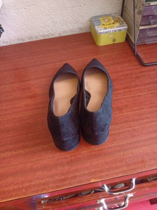 Zapatos tacón negros mujer talla 38