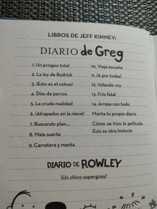 Libros Diario de Greg