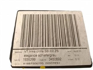 GUARNECIDO PUERTA DELANTERA IZQUIERDA MERCEDES-BE