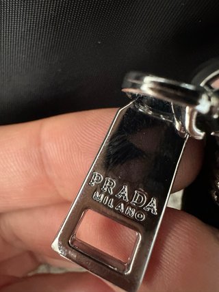 Borsa Prada Nero in Nylon con Necessaire
