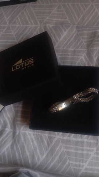Pulsera Lotus Style Negra