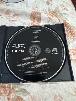 CD The Cure - Paris