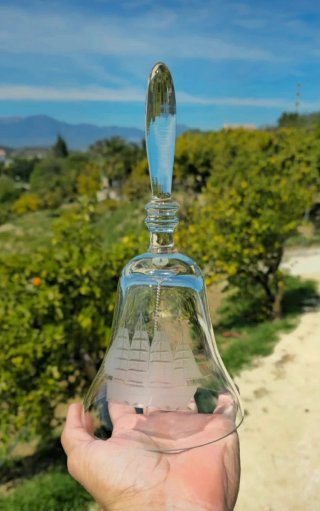 Campana cristal vintage