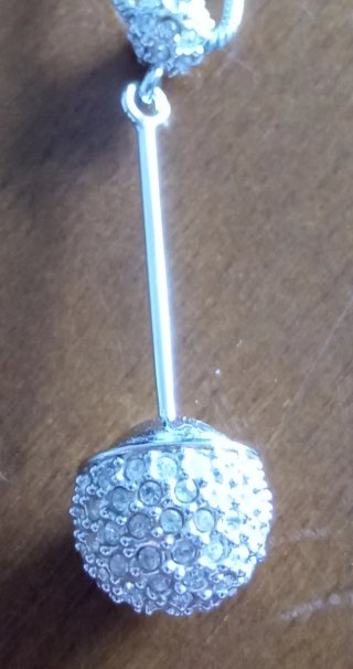 Colgante Swarovski Plata