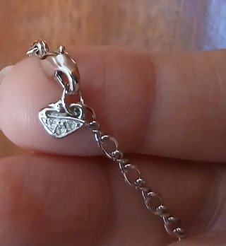 Colgante Swarovski Plata