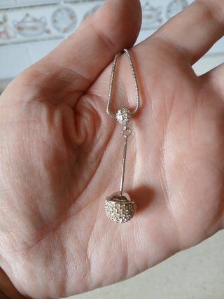 Colgante Swarovski Plata