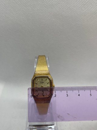 Orologio Citizen al quarzo vintage dorato