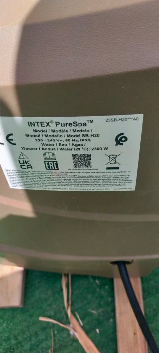 Jacuzzi Intex Pure Spa Beige/Marrón