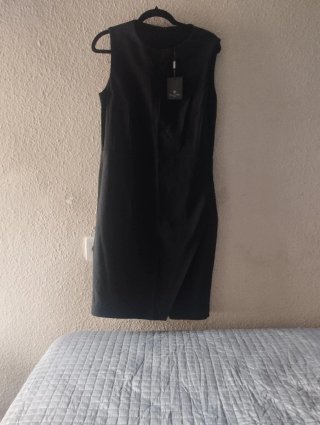 Vestido Massimo Dutti negro