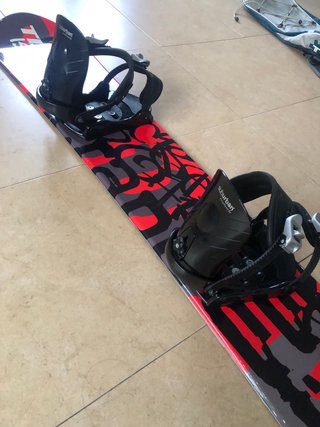 Tabla Snowboard Tijuana 155 con Fijaciones