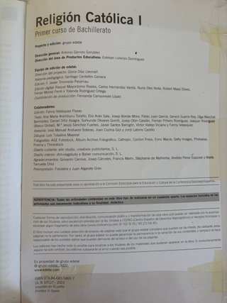 RELIGIÓN CATÓLICA I