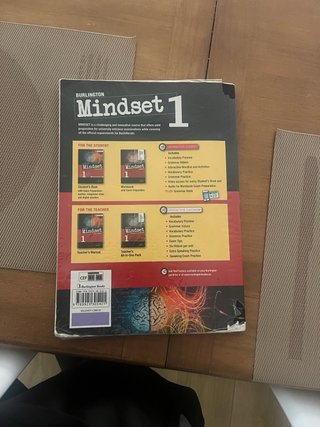 Libro de ingles mindset 1 de bachillerato