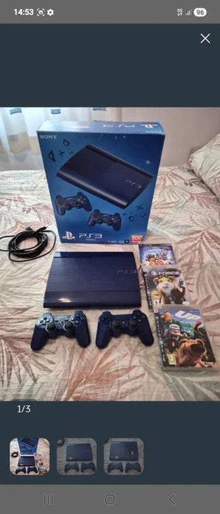 Consola PS3 Edición Limitada Azul