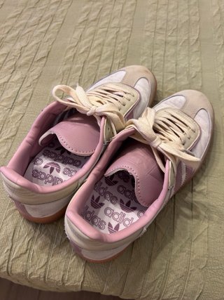 Adidas Beige y Rosa Talla 40
