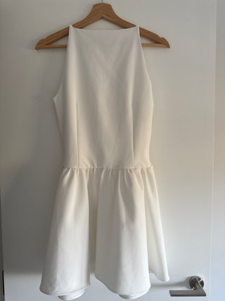 Vestido blanco Zara