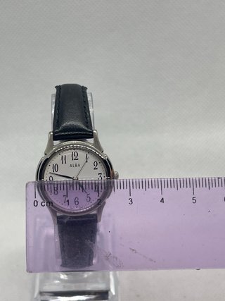 Orologio Seiko Alba Vintage Nero/Argento