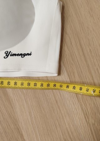 Sujetador Blanco Sin Aros Talla XL - Nuevo!!