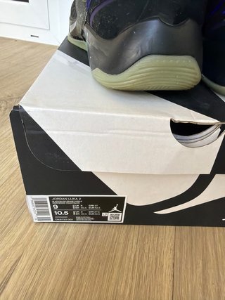 Jordan Luka 2 Morado Negro Talla 42.5