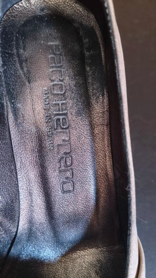 Zapatos de tacón Paco Herrero. Talla 36.