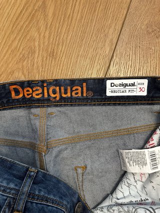 Tejano Desigual Azul