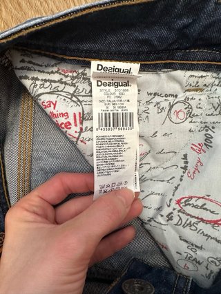 Tejano Desigual Azul