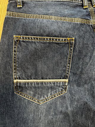 Tejano Desigual Azul