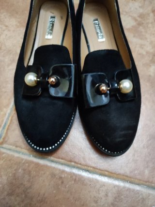 Zapatos planos negros mujer talla 37