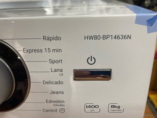 LAVADORA HAIER HW80-BP14636N