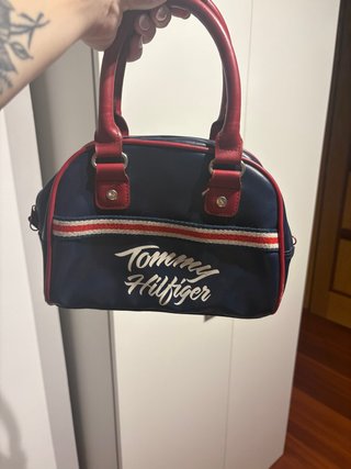Bolso Tommy Hilfiger Vintage Azul/Rojo