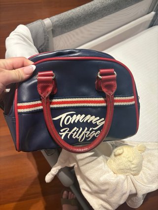 Bolso Tommy Hilfiger Vintage Azul/Rojo