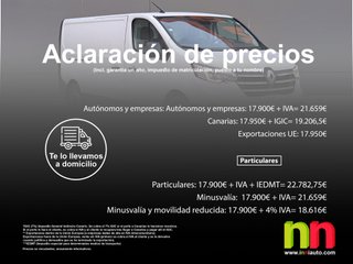 Renault Trafic L2H1 FG30 2.0DCI 130cv + NAVI 2.0DCI 130cv