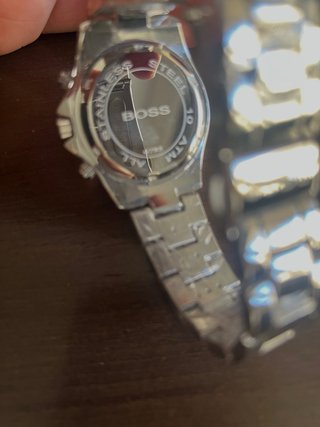 Reloj Hugo Boss Cronógrafo Azul y Plateado