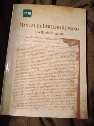 Manual Derecho Romano UNED