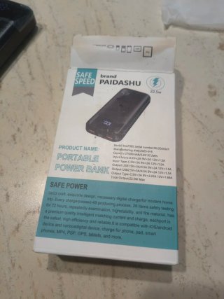 Powerbank SHU 27000mAh 22.5W Fast Charger
