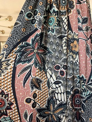 Vestido boho chic étnico largo multicolor Primark