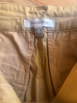 Pantalón beige Pedro del Hierro T.36