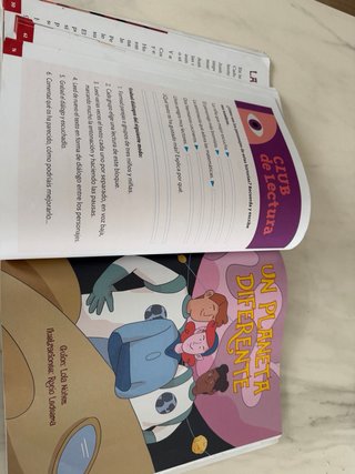 Libro de lecturas Santillana 1X8
