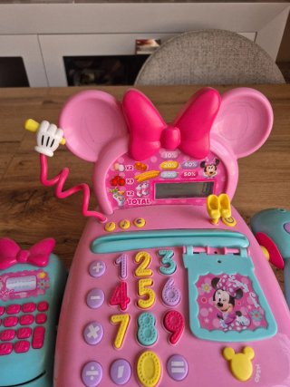 Caja Registradora Minnie Mouse Juguete