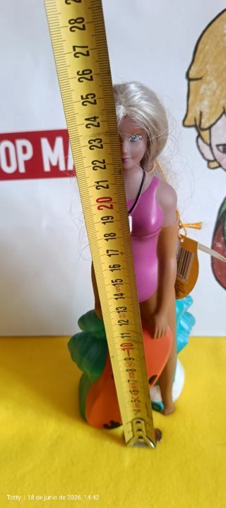 Barbie Wet 'n Wild 1989 - Bote Gel Vintage