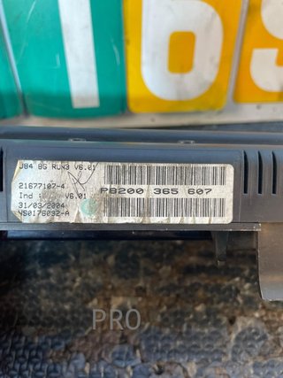 8200365607 cuadro de instrumentos Renault Scenic II