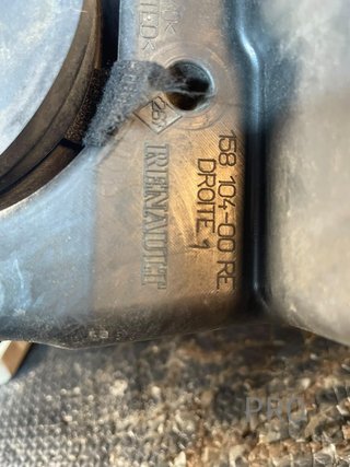 15810400 faro delantero derecho Renault scenic II
